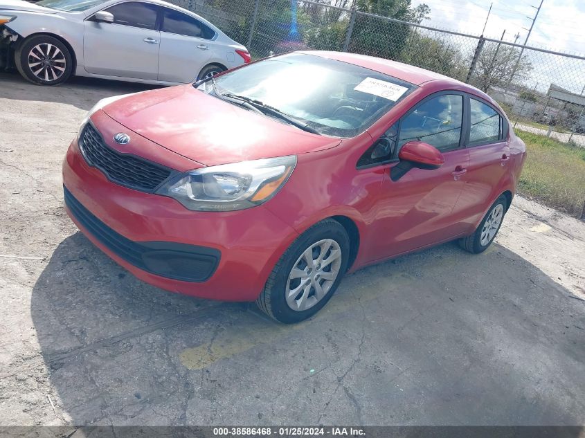 2014 KIA RIO LX - KNADM4A33E6347717