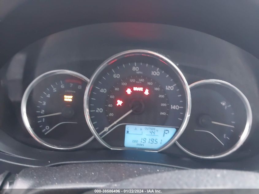 2014 TOYOTA COROLLA LE PLUS - 5YFBURHE9EP050863
