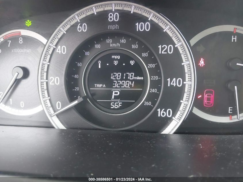 2017 HONDA ACCORD EXL - 1HGCR2F89HA013753