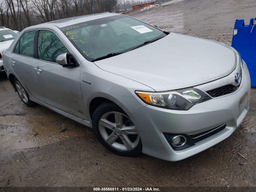 2014 TOYOTA CAMRY HYBRID HYBRID/LE/XLE - 4T1BD1FK3EU123881
