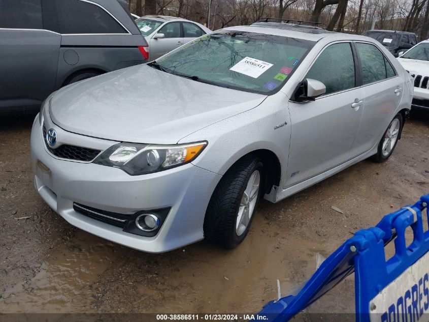 2014 TOYOTA CAMRY HYBRID HYBRID/LE/XLE - 4T1BD1FK3EU123881