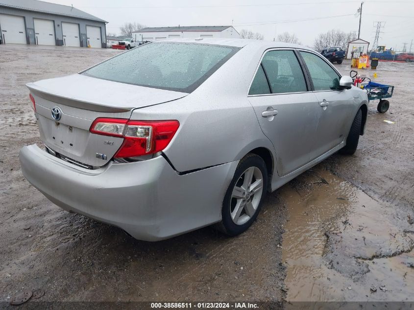 2014 TOYOTA CAMRY HYBRID HYBRID/LE/XLE - 4T1BD1FK3EU123881