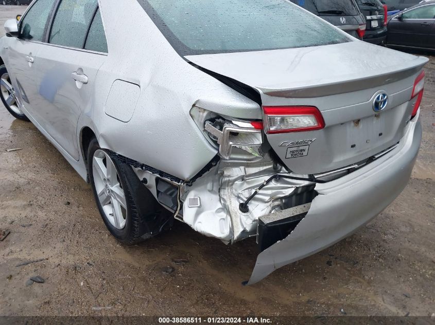 2014 TOYOTA CAMRY HYBRID HYBRID/LE/XLE - 4T1BD1FK3EU123881