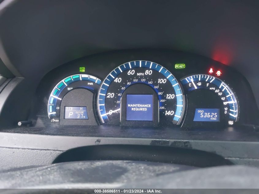 2014 TOYOTA CAMRY HYBRID HYBRID/LE/XLE - 4T1BD1FK3EU123881