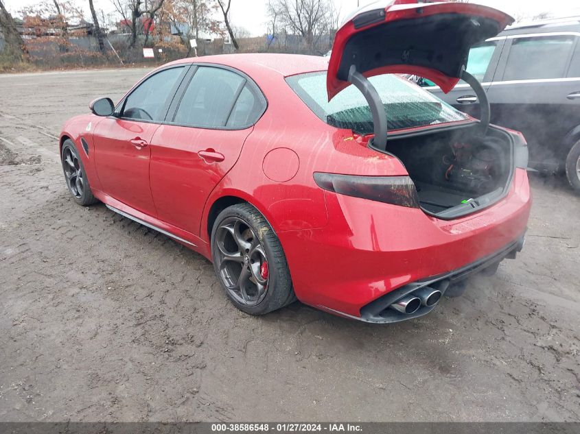 2018 ALFA ROMEO GIULIA QUADRIFOGLIO - ZARFAEAV0J7574546