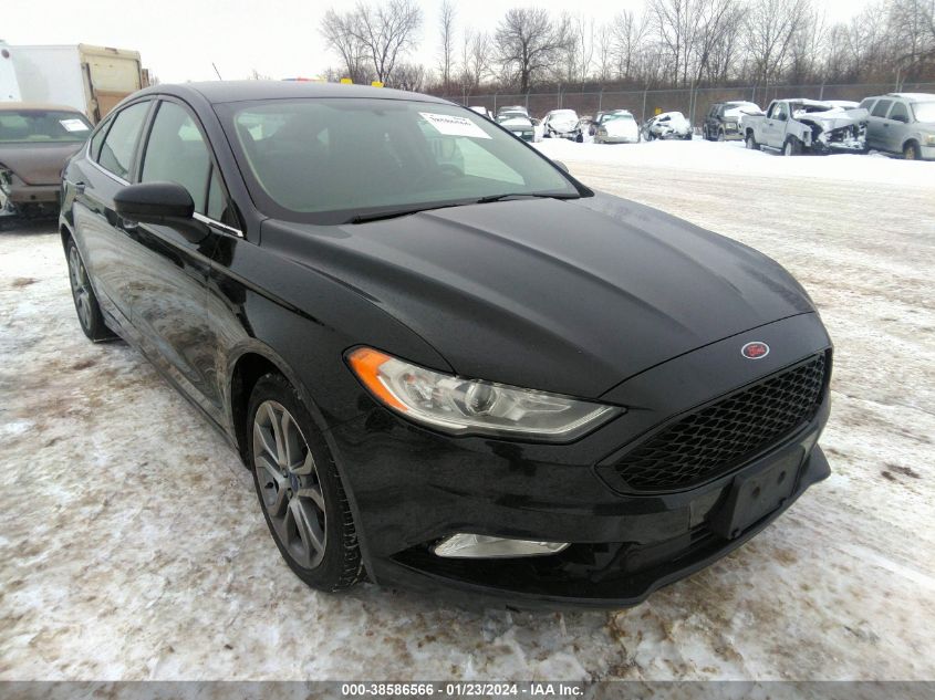 2017 FORD FUSION S - 3FA6P0G72HR416870