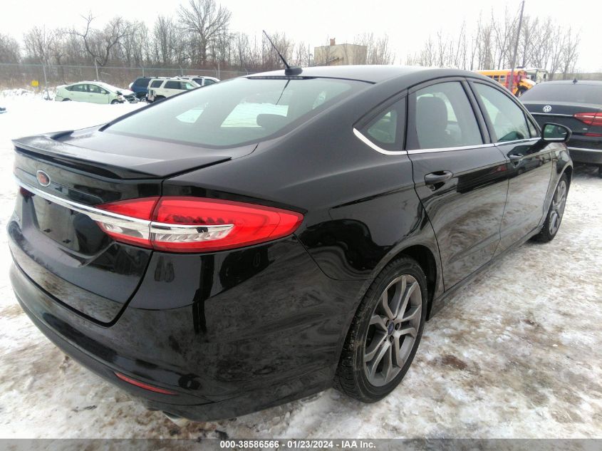 2017 FORD FUSION S - 3FA6P0G72HR416870