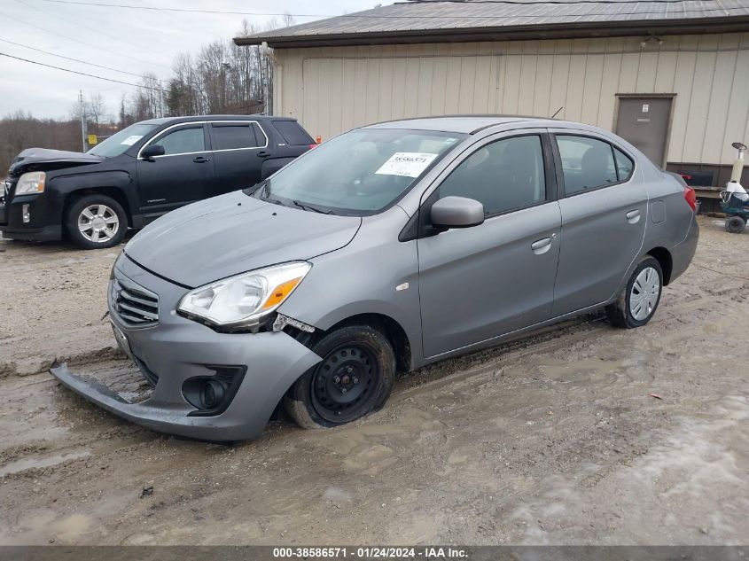 2017 MITSUBISHI MIRAGE G4 ES - ML32F3FJ9HHF13596