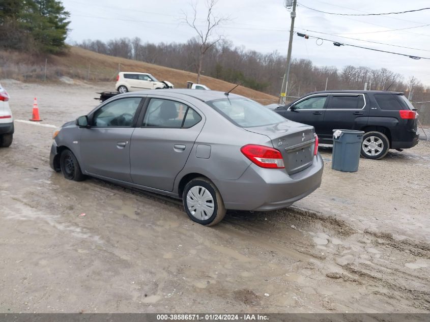 2017 MITSUBISHI MIRAGE G4 ES - ML32F3FJ9HHF13596