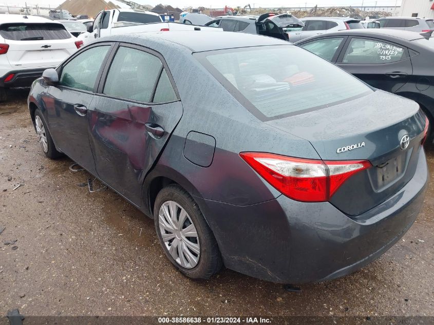2014 TOYOTA COROLLA LE - 5YFBURHEXEP079112