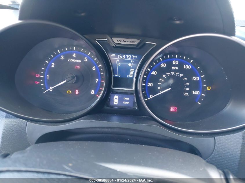 2013 HYUNDAI VELOSTER TURBO - KMHTC6AEXDU108315