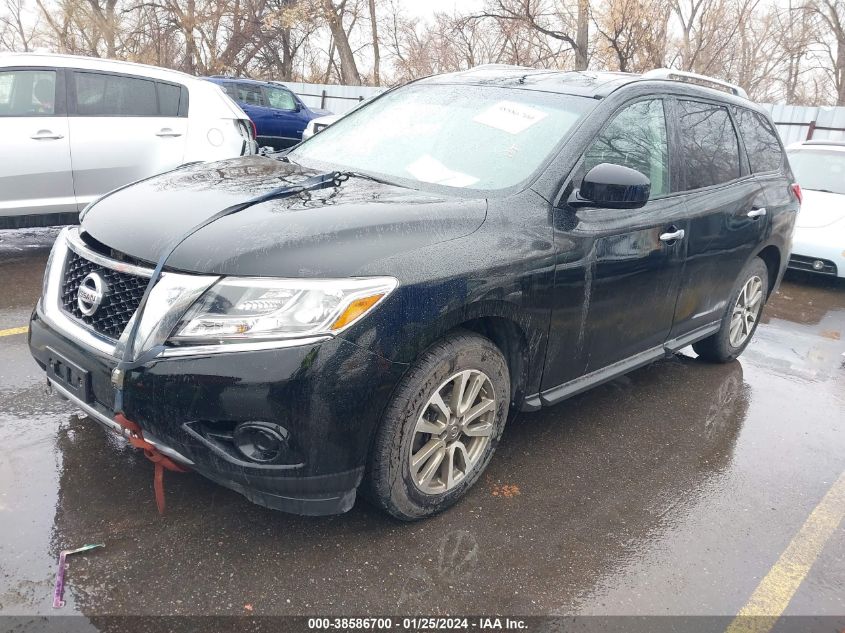 2013 NISSAN PATHFINDER S/SV/SL/PLATINUM - 5N1AR2MM2DC612686