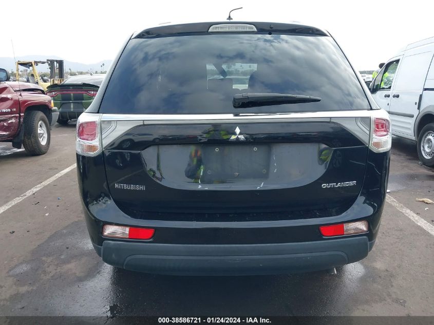 2014 MITSUBISHI OUTLANDER ES - JA4AD2A33EZ001637