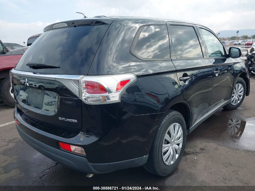 2014 MITSUBISHI OUTLANDER ES - JA4AD2A33EZ001637