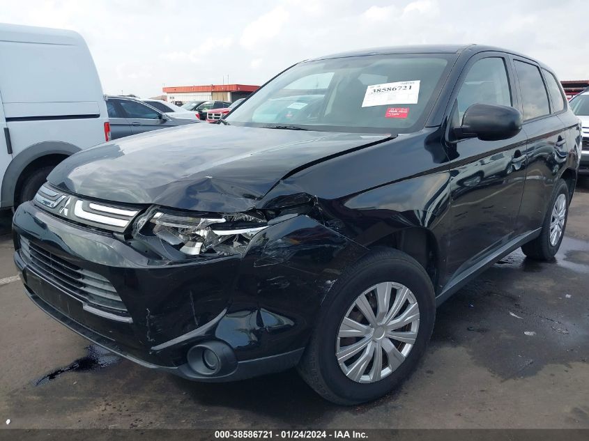 2014 MITSUBISHI OUTLANDER ES - JA4AD2A33EZ001637