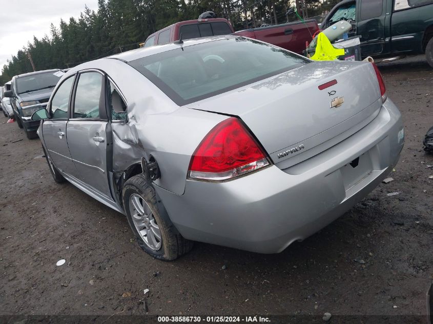 2013 CHEVROLET IMPALA LS - 2G1WA5E36D1157784