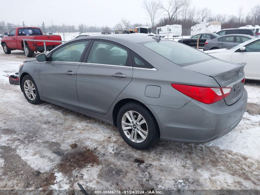 2013 HYUNDAI SONATA GLS - 5NPEB4AC9DH744043