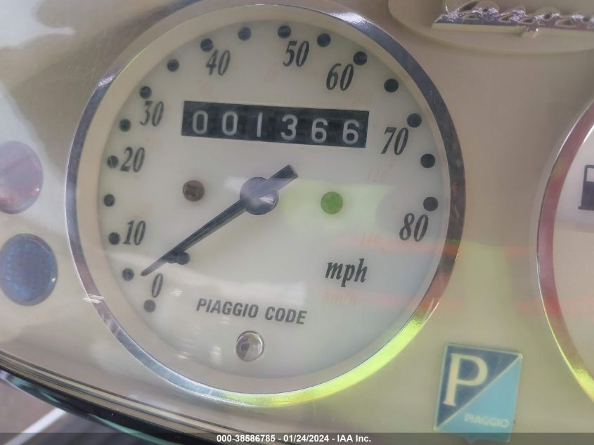 2002 VESPA M198F ZAPM198FX25006789
