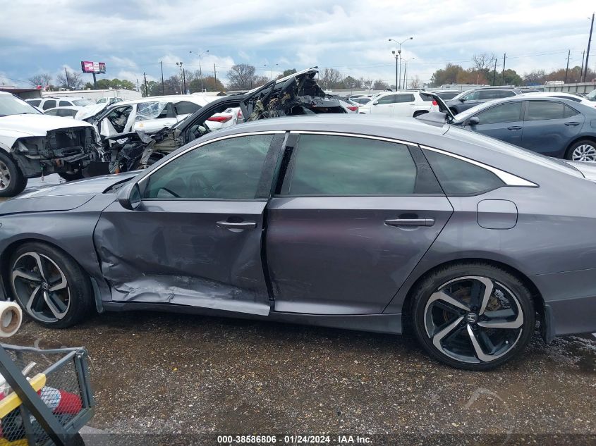 2018 HONDA ACCORD SPORT - 1HGCV1F33JA263618