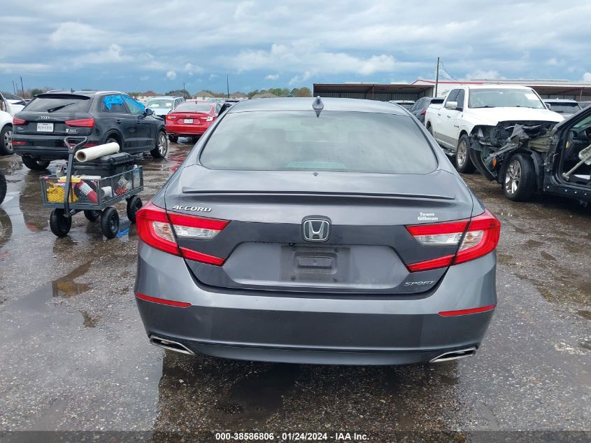 2018 HONDA ACCORD SPORT - 1HGCV1F33JA263618