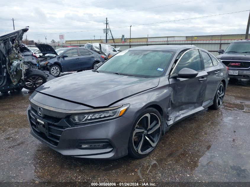 2018 HONDA ACCORD SPORT - 1HGCV1F33JA263618