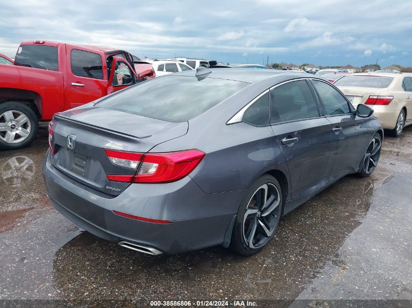 2018 HONDA ACCORD SPORT - 1HGCV1F33JA263618
