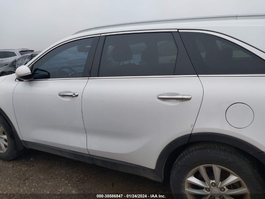 2018 KIA SORENTO LX/L - 5XYPG4A31JG385249