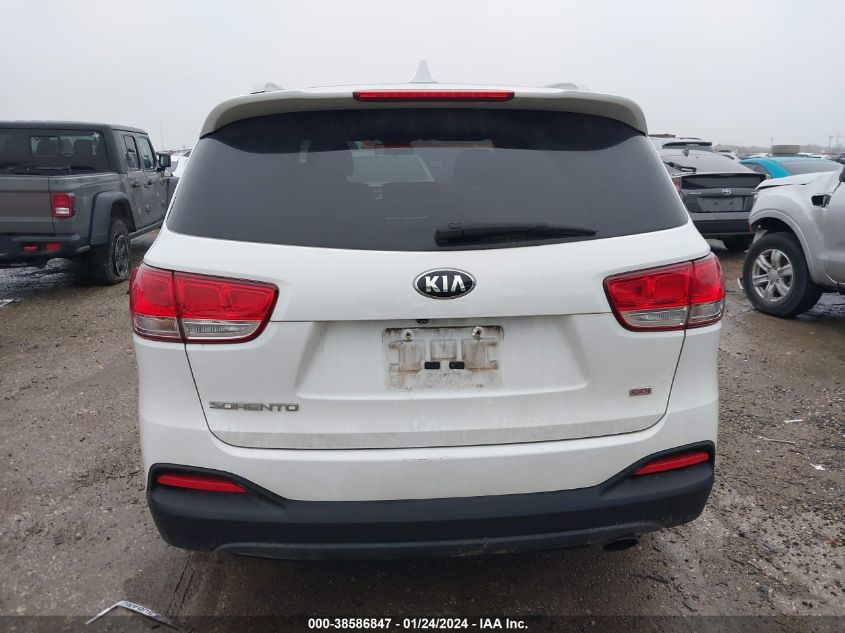 2018 KIA SORENTO LX/L - 5XYPG4A31JG385249