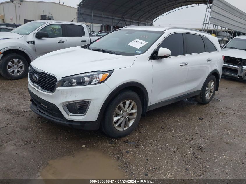 2018 KIA SORENTO LX/L - 5XYPG4A31JG385249