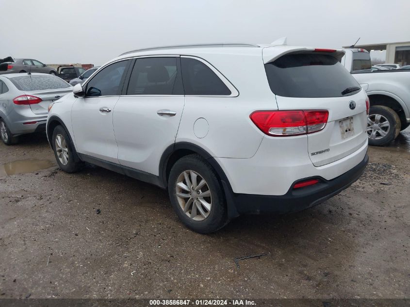 2018 KIA SORENTO LX/L - 5XYPG4A31JG385249