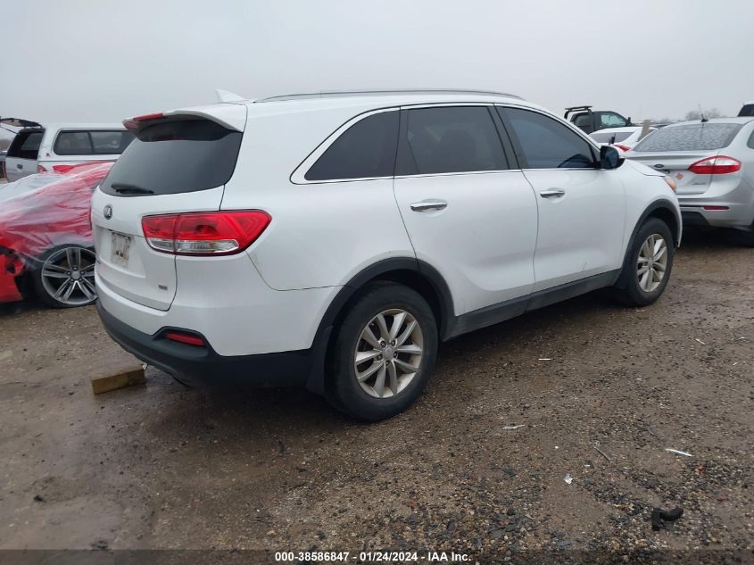 2018 KIA SORENTO LX/L - 5XYPG4A31JG385249