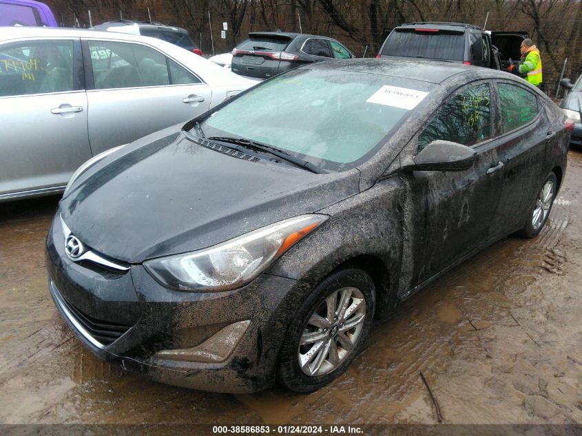 2016 HYUNDAI ELANTRA SE - KMHDH4AE2GU618625