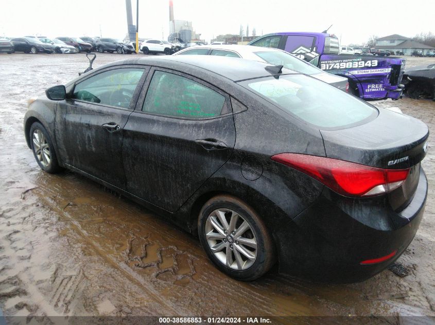 2016 HYUNDAI ELANTRA SE - KMHDH4AE2GU618625