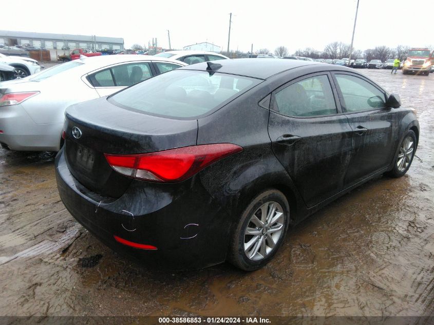2016 HYUNDAI ELANTRA SE - KMHDH4AE2GU618625