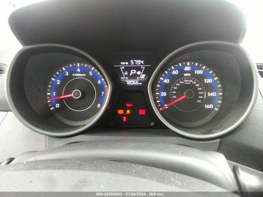 2016 HYUNDAI ELANTRA SE - KMHDH4AE2GU618625