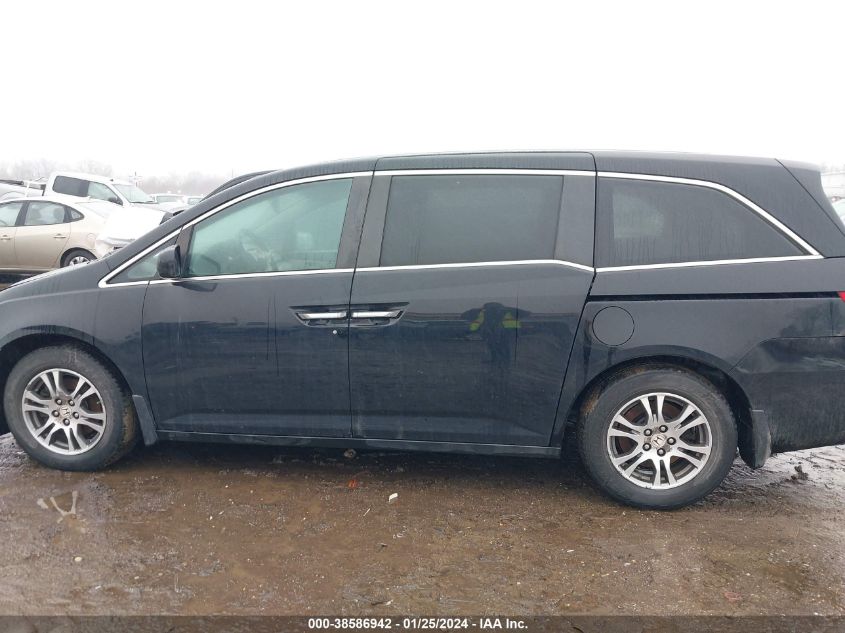 2013 HONDA ODYSSEY EXL - 5FNRL5H64DB073481