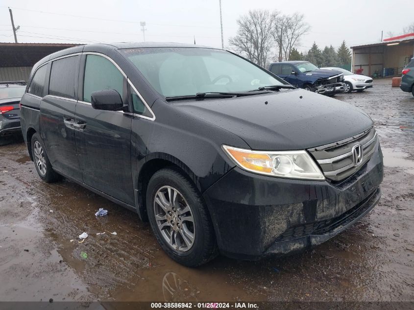 2013 HONDA ODYSSEY EXL - 5FNRL5H64DB073481