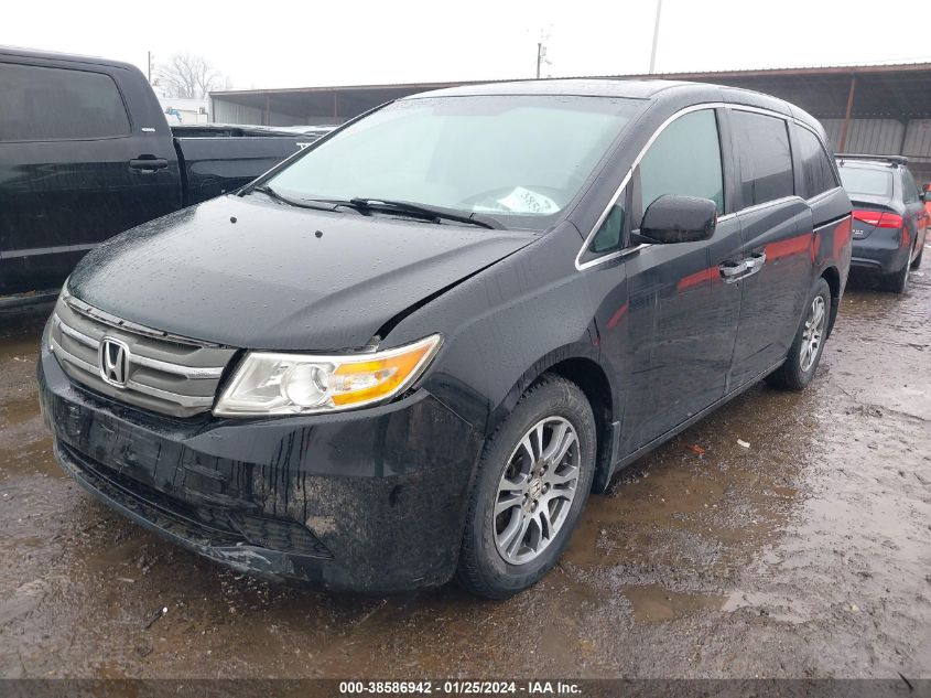 2013 HONDA ODYSSEY EXL - 5FNRL5H64DB073481