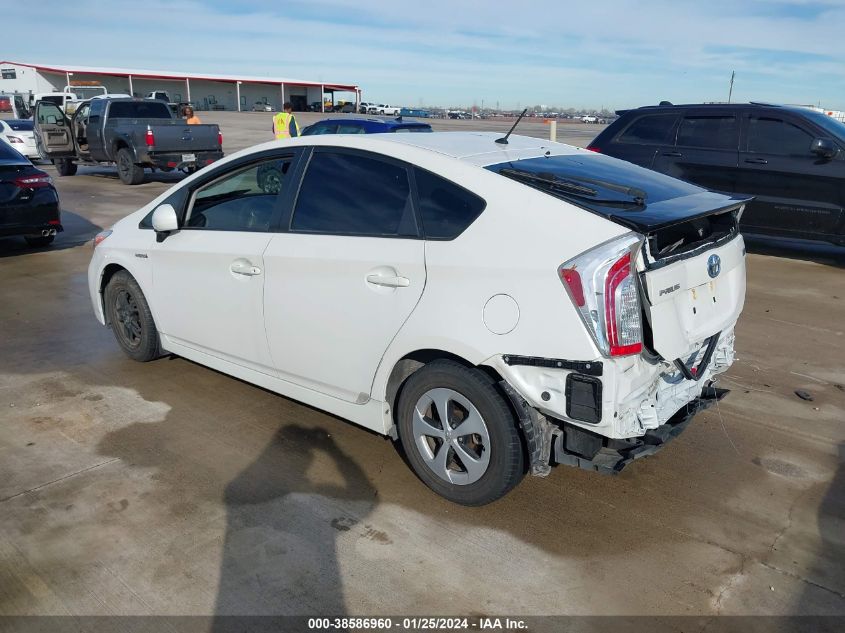 2013 TOYOTA PRIUS - JTDKN3DUXD5540974