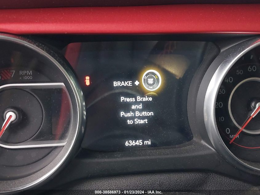 2019 JEEP WRANGLER UNLIMITED RUBICON 4X4 - 1C4HJXFN0KW545594