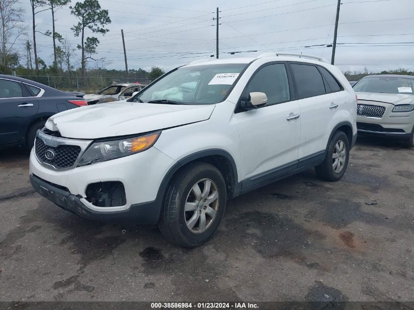 2013 KIA SORENTO LX - 5XYKT3A64DG366743