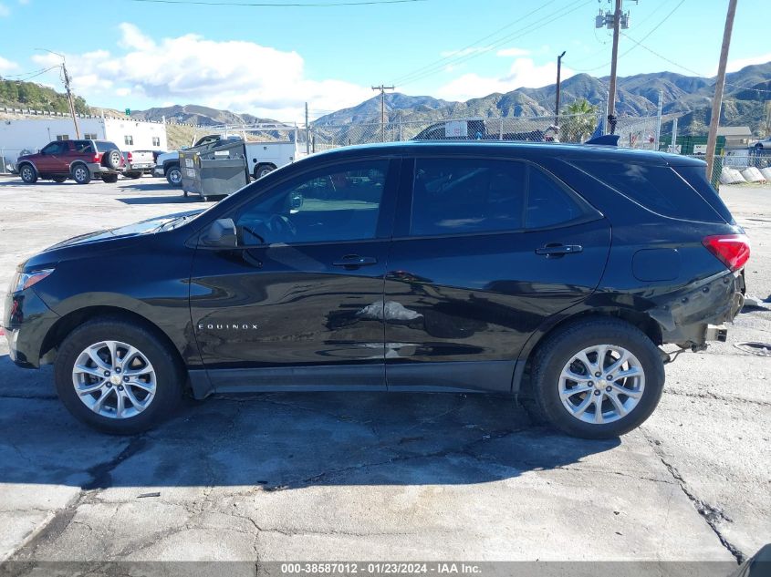 2019 CHEVROLET EQUINOX LS - 3GNAXHEV5KL221710