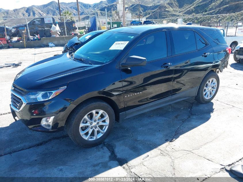 2019 CHEVROLET EQUINOX LS - 3GNAXHEV5KL221710