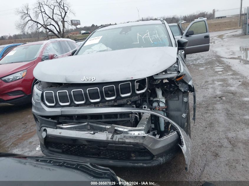 2022 JEEP COMPASS LATITUDE - 3C4NJDBB7NT128545