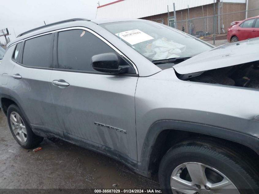 2022 JEEP COMPASS LATITUDE - 3C4NJDBB7NT128545