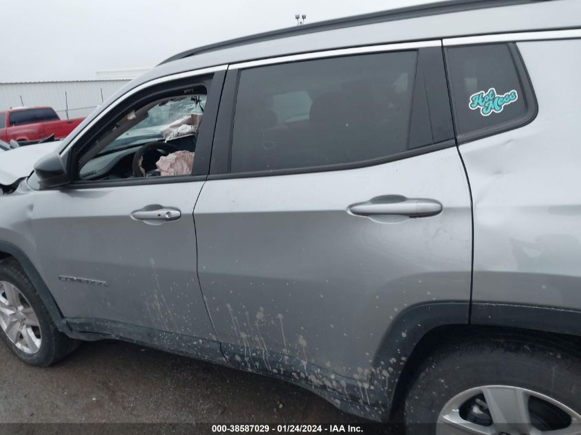 2022 JEEP COMPASS LATITUDE - 3C4NJDBB7NT128545