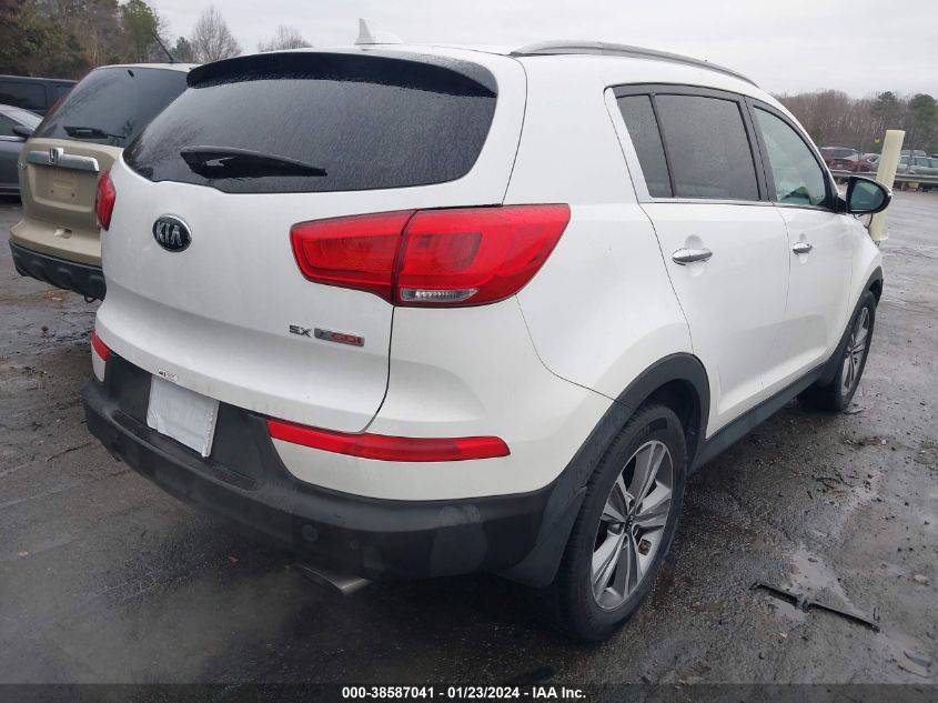 2014 KIA SPORTAGE SX - KNDPC3A64E7568406
