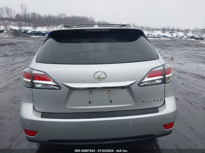 2013 LEXUS RX 350 - 2T2BK1BA2DC218432