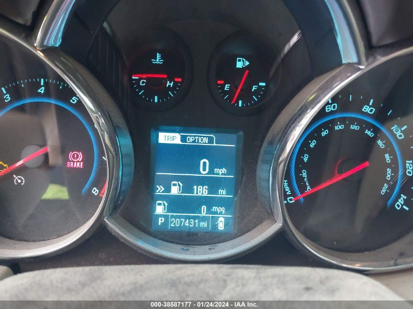 2013 CHEVROLET CRUZE 2LT AUTO - 1G1PE5SB1D7122397
