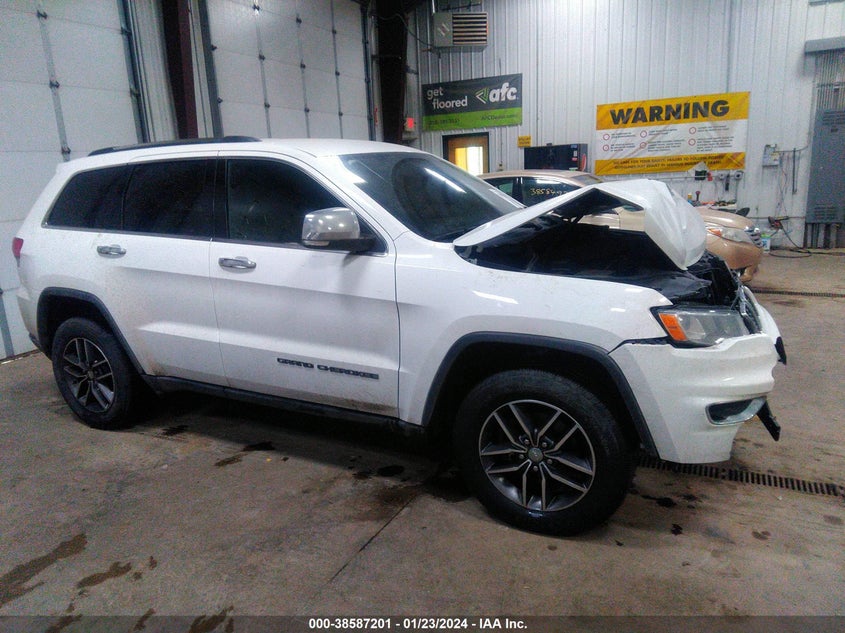 VIN 1C4RJFBG0JC207442 2018 JEEP GRAND CHEROKEE LIMITED